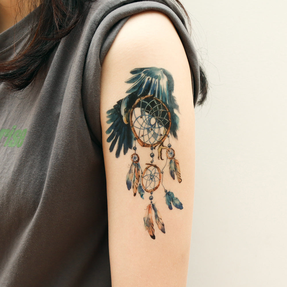Hawk Catcher Tattoo