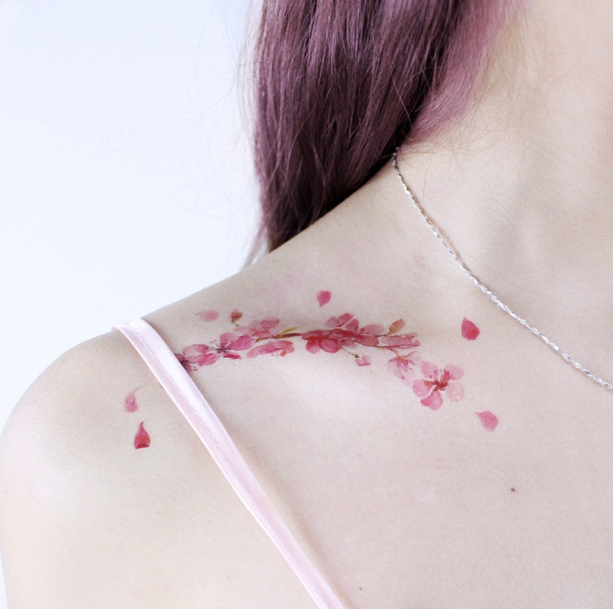 Sakura Branch Tattoo
