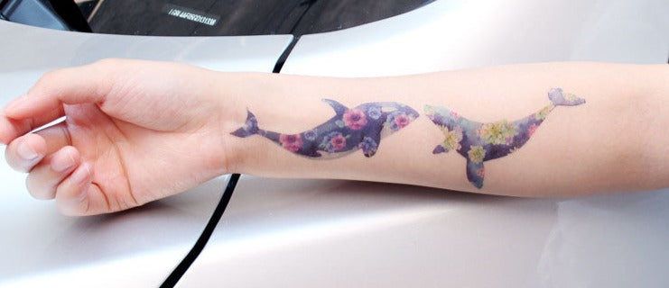 Twin Whales Tattoo