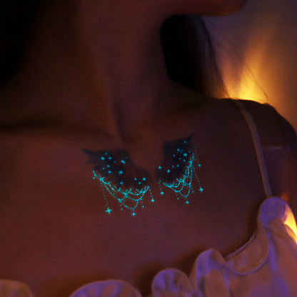 Wings Luminous Tattoo