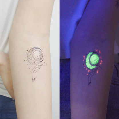 Galactic Glow Luminous Tattoo